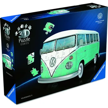 Puzzle Ravensburger 120080350 Iconics: VW Autobus