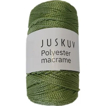 Příze Polyester macrame Juskuv jarní zelená návin 145 m EU