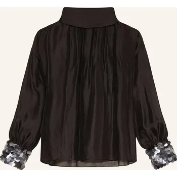 Dámská halenka Luisa Cerano Dámská Halenka S Flitry, černá, 46