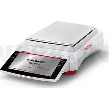 Průmyslová váha Váhy přesné Ohaus Explorer, série EXR, Model: EXR6202, Vážní deska [mm]: 201 x 178, Skutečný dílek [g]: 0,01, Váživost [g]: 6200