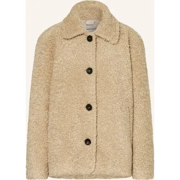 Dámský blejzr More & More Dámská Plyšová Bunda, krémová, 42