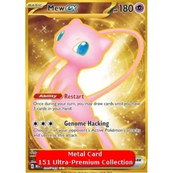 Karetní hra Mew ex MEW 205 - metal promo