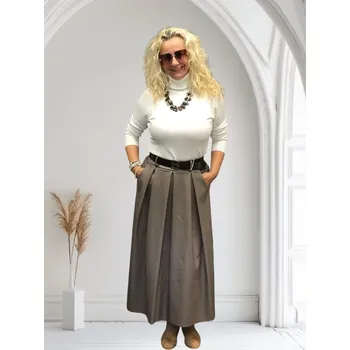 Dámská sukně Dámská koženková sukně Mila Barva: Černá, Size system: One size