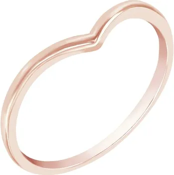 Prsten Minimalistický vykrojený prsten Angelina