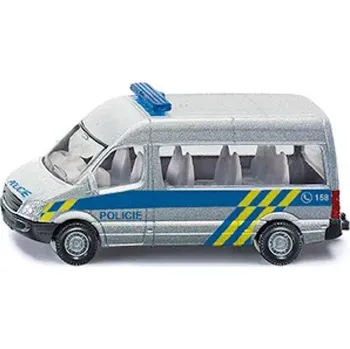 Dětské zboží SIKU Auto Policie VAN minibus česká verze CZ model kov 0806
