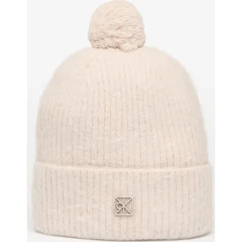 Čepice Čepice Calvin Klein Emblem Brushed Pompo Hat Brown Universal