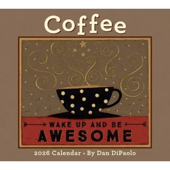 Cizojazyčná kniha Coffee 2026 Deluxe Wall Calendar - DiPaolo, Mr. Dan