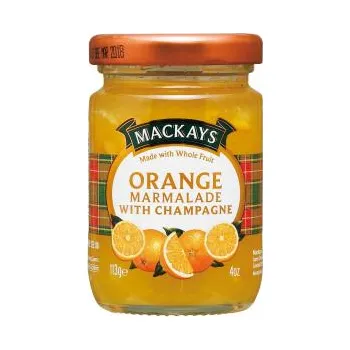Mackays - Pomerančový džem se šampaňským, 113g