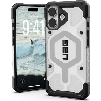 Pouzdro na mobilní telefon UAG Pathfinder Clear Magsafe Ice Silver iPhone 17 114553114333