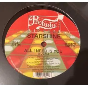Zahraniční hudba LP Starshine: All I Need Is You 2020