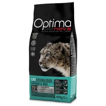 Optima Nova Cat Sterilised Chicken&Rice 400g