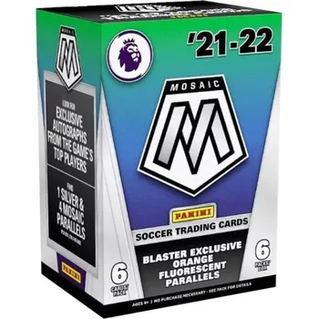Sběratelství Fotbalové karty 2021/22 Panini Mosaic Premier League EPL Blaster Box