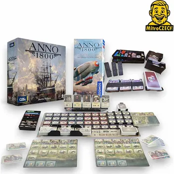 Příslušenství k deskovým hrám MitroCZECH Insert pro hru ANNO 1800 Barva: Vícebarevná, + rozšíření: Ne