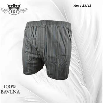 Pánské spodní prádlo A1123-Trenýrky 100% bavlna i v nadměrných velikostech od 189kč Barva: Vzor-11, Velikost: 5XL