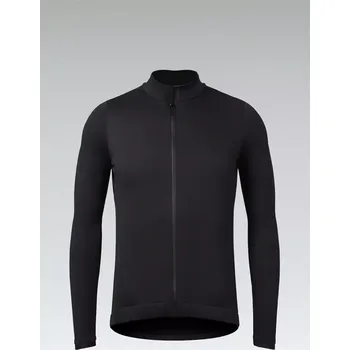 Cyklistická bunda GOBIK Cyklistická zateplená bunda - SKIMO SOLID - černá M