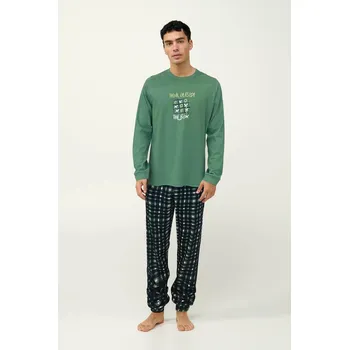 Pánské pyžamo Vamp Pánské bavlněné pyžamo 23926