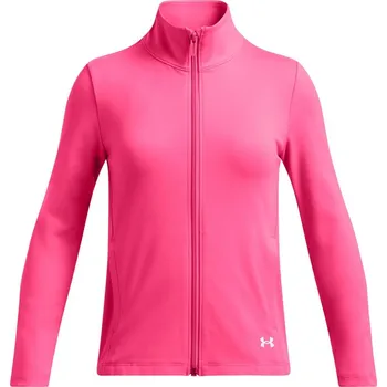 Chlapecká mikina Dětská sportovní rozepínací mikina Under Armour G MOTION JACKET růžová 1386025-672 - YL | UK 11,5 | US 12,5