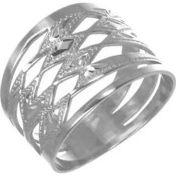 Prsten Argento 72123 Stříbrný prsten - s ručním gravírem | Velikost prstenu: 54mm