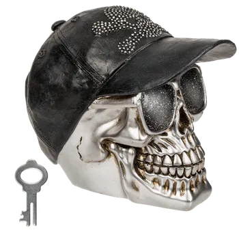 Pokladnička Pokladnička Lebka s kšiltovkou