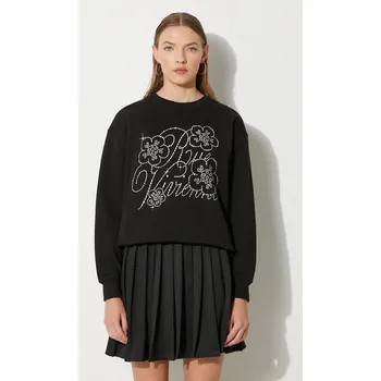 Dámská mikina Bavlněná mikina Kenzo Constellation Emb Classic, S, černá, 99X