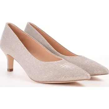 Dámské lodičky PETER KAISER dámské lodičky textil kůže třpytivé