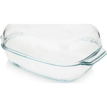 mísa 5,7l ovál+víko, 34,5x22,6x14,3cm, var.sklo,zapék.ARIZONA
