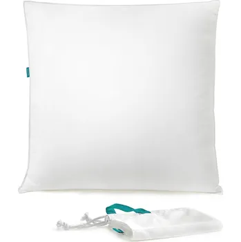 Polštář SONGMICS Polštář, 80x80x20cm, bílý Polštář na postel