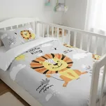 Bambusové dětské povlečení 100x135 + 40x60 - Lvíček