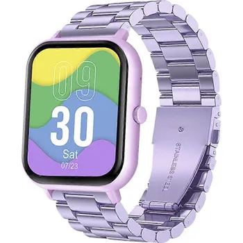 Řemínek na hodinky Ocelový tah řemínek Apple Watch 38/40/41/42mm Barva: Fialová