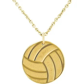 Šperk Stříbrný přívěsek míč s gravírem dle vaší volby Volleyball