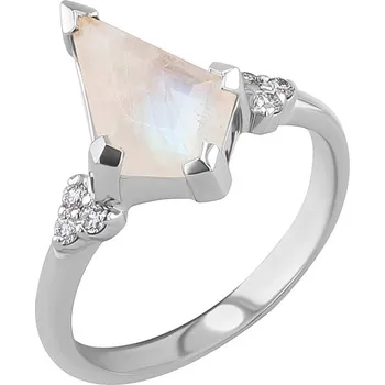 Prsten Jedinečný prsten s měsíčním kamenem Kettil