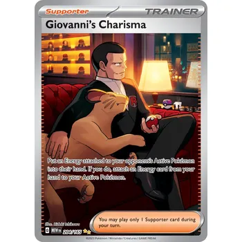 Karetní hra Giovanni's Charisma MEW 204/165