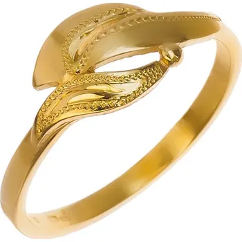 Prsten Argento 72778 Pozlacený stříbrný prsten - s ručním gravírem | Velikost prstenu: 60mm