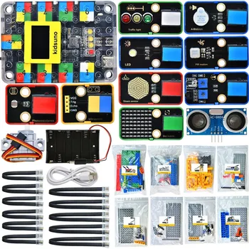 Elektronická stavebnice Keyestudio Arduino KidsBits serie Intelligent Traffic System kit