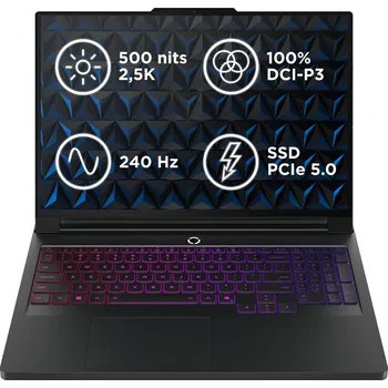 Notebook Lenovo Legion Pro 7 16AFR10H Eclipse Black celokovový 83RU001CCK