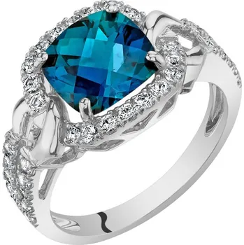 Prsten Prsten s alexandritem a lab-grown diamanty Odran