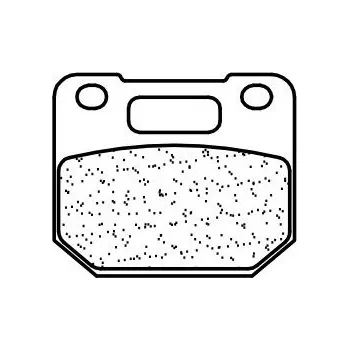 Brzda pro motocykl CL BRAKES brzdové destičky 1243 MX10