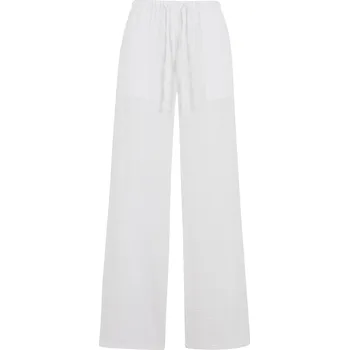 Dámské kalhoty Dámské kalhoty URBAN CLASSICS TB7500 WHITE 5XL