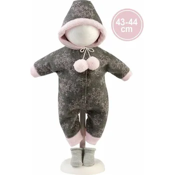 Panenka Llorens M844-04 obleček pro panenku miminko New Born velikosti 43–44 cm