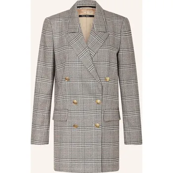 Dámské sako Marc Aurel Dámský Dlouhý Blejzr, černá / bílá / béžová, 34