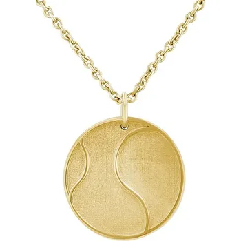 Šperk Stříbrný přívěsek míč s gravírem dle vaší volby Tennis