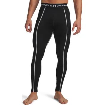 Pánské legíny Pánské kompresní legíny s vysokým pasem Under Armour COLD WEATHER GRID LEGGINGS černé 6007128-001 - L | UK 2,5 | US 3