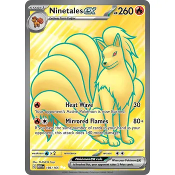 Karetní hra Ninetales MEW 186/165
