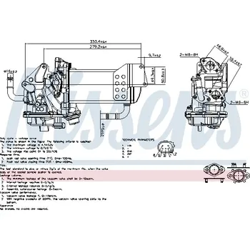 Turbodmychadlo AGR-Ventil NISSENS 98230