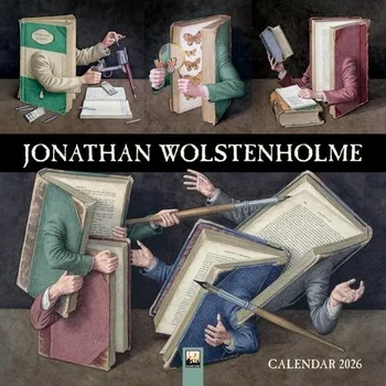 Cizojazyčná kniha Jonathan Wolstenholme Wall Calendar 2026 (Art Calendar)