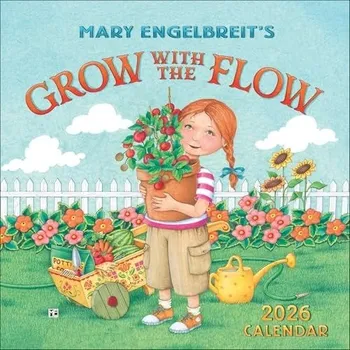Kniha Mary Engelbreit's Grow with the Flow 2026 Mini Wall Calendar - Engelbreit, Mary