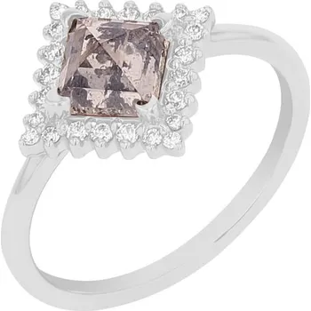 Prsten Prsten se salt and pepper diamantem a lab-grown diamanty Guerra