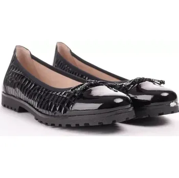 Dámské baleríny CAPRICE dámské baleríny croco lak černé