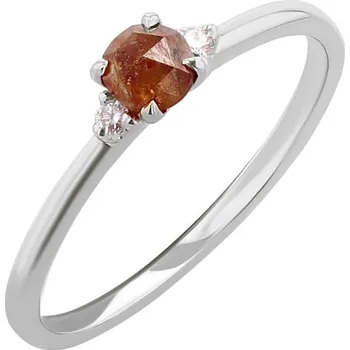 Prsten Zásnubní prsten se salt and pepper diamantem Hye