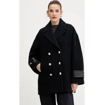 Dámský kabát Kabát s příměsí vlny Pinko 105559.A2SH námořnická modř 59X, vel. XS